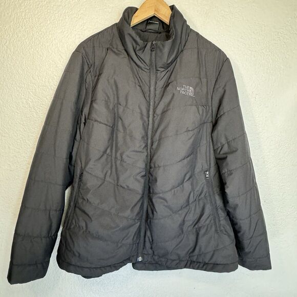 The North Face Jackets & Blazers - Women’s The North Face Grayish Black Puffer Jacket